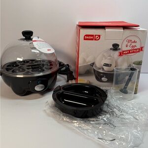 DASH Rapid Egg Cooker 6 Egg Capacity Fast Electric Egg Cooker Hard Boiled Eggs
